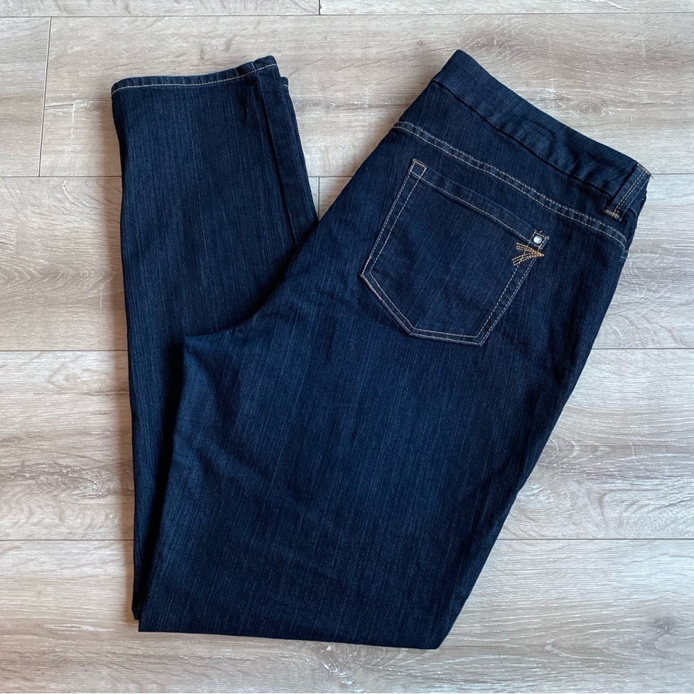 Torrid jeans Bombshell Skinny Studio Luxe High-Rise Jeans‎ Dark Wash